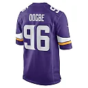 Zennovawear Michael Dogbe 96 Minnesota Vikings Team Game Men Jersey - Purple