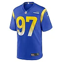 Zennovawear Michael Hoecht 97 Los Angeles Rams Game Player Men Jersey - Royal