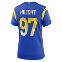 Zennovawear Michael Hoecht 97 Los Angeles Rams Women's Game Jersey - Royal