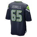 Zennovawear Michael Jerrell 65 Seattle Seahawks Game Men Jersey - College Navy