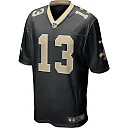 Zennovawear Michael Thomas 13 New Orleans Saints Men Game Jersey - Black