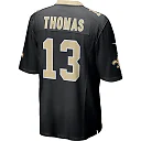 Zennovawear Michael Thomas 13 New Orleans Saints Men Game Jersey - Black