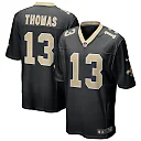 Zennovawear Michael Thomas 13 New Orleans Saints Men Game Jersey - Black