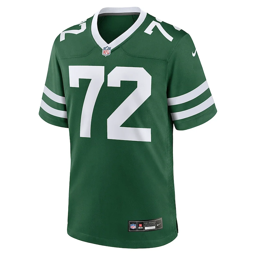 Zennovawear Micheal Clemons 72 New York Jets Team Game Men Jersey - Legacy Green
