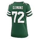 Zennovawear Micheal Clemons 72 New York Jets Women's Team Game Jersey - Legacy Green