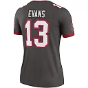 Zennovawear Mike 13 Evans Tampa Bay Buccaneers Women Alternate Legend Jersey - Pewter