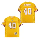 Zennovawear Mike Alstott 40 Tampa Bay Buccaneers Throwback Men Jersey - Yellow