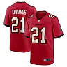 Zennovawear Mike Edwards 21 Tampa Bay Buccaneers Game Men Jersey - Red