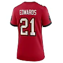 Zennovawear Mike Edwards 21 Tampa Bay Buccaneers Women's Game Jersey - Red