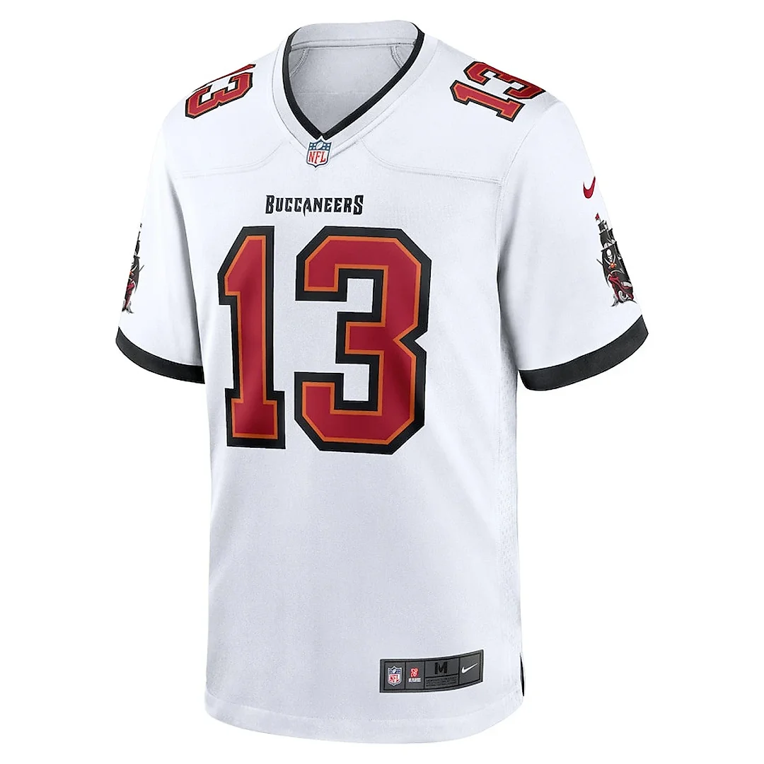 Zennovawear Mike Evans 13 Tampa Bay Buccaneers Game Men Jersey - White