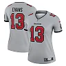 Zennovawear Mike Evans 13 Tampa Bay Buccaneers Women Inverted Legend Jersey - Gray