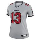 Zennovawear Mike Evans 13 Tampa Bay Buccaneers Women Inverted Legend Jersey - Gray