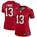 Zennovawear Mike Evans 13 Tampa Bay Buccaneers Women Legend Jersey - Red