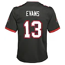 Zennovawear Mike Evans 13 Tampa Bay Buccaneers YOUTH Game Jersey - Pewter