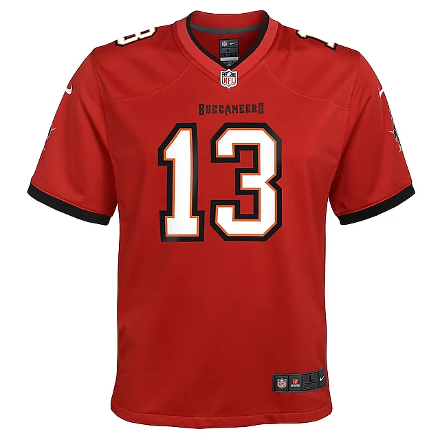 Zennovawear Mike Evans 13 Tampa Bay Buccaneers YOUTH Game Jersey - Red