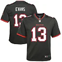 Zennovawear Mike Evans 13 Tampa Bay Buccaneers YOUTH Game Jersey - Pewter