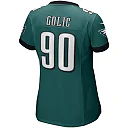Zennovawear Mike Golic 90 Philadelphia Eagles Women Game Retired Jersey - Midnight Green