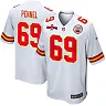 Zennovawear Mike Pennel 69 Kansas City Chiefs AFC Champions Patch Game Men Jersey - White