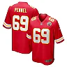 Zennovawear Mike Pennel 69 Kansas City Chiefs Game Men Jersey - Red