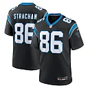Zennovawear Mike Strachan 86 Carolina Panthers Game Men Jersey - Black