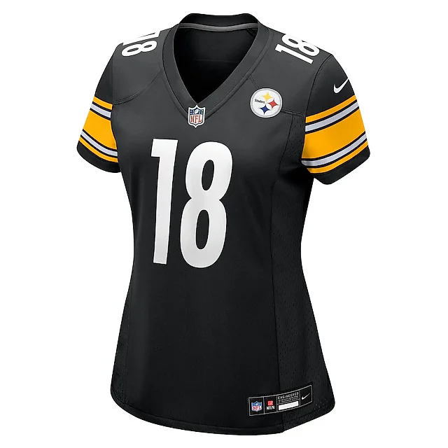 Zennovawear Mike Williams 18 Pittsburgh Steelers Women's Game Jersey - Black