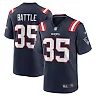 Zennovawear Miles Battle 35 New England Patriots Game Men Jersey - Navy