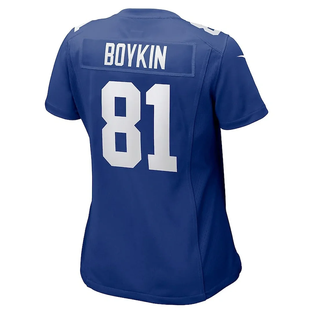 Zennovawear Miles Boykin 81 New York Giants Women's Game Jersey - Royal