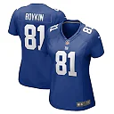 Zennovawear Miles Boykin 81 New York Giants Women's Game Jersey - Royal