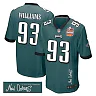 Zennovawear Milton Williams 93 Philadelphia Eagles Super Bowl LIX Champions Patch 'New Orleans - The Ultimate Showdown' EMBROIDERED Game Men...