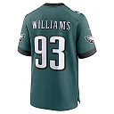 Zennovawear Milton Williams 93 Philadelphia Eagles Super Bowl LIX Jersey - Men's - Midnight Green