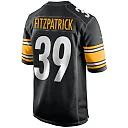 Zennovawear Minkah Fitzpatrick 39 Pittsburgh Steelers Game Men Jersey - Black