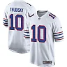 Zennovawear Mitch Trubisky 10 Buffalo Bills Team Alternate Game Men Jersey - White