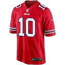 Zennovawear Mitch Trubisky 10 Buffalo Bills Team Game Men Jersey - Red