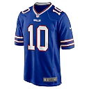 Zennovawear Mitch Trubisky 10 Buffalo Bills Team Game Men Jersey - Royal