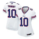 Zennovawear Mitch Trubisky 10 Buffalo Bills Team Game Women Jersey - White