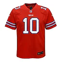 Zennovawear Mitch Trubisky 10 Buffalo Bills Team Game YOUTH Jersey - Red