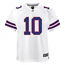 Zennovawear Mitch Trubisky 10 Buffalo Bills Team Game YOUTH Jersey - White