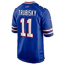 Zennovawear Mitchell Trubisky 11 Buffalo Bills Game Men Jersey - Royal