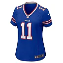 Zennovawear Mitchell Trubisky 11 Buffalo Bills Game Women Jersey - Royal