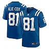 Zennovawear Mo Alie-Cox 81 Indianapolis Colts Men Team Game Jersey - Royal