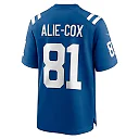 Zennovawear Mo Alie-Cox 81 Indianapolis Colts Men Team Game Jersey - Royal
