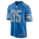 Zennovawear Mohamed Ibrahim 35 Detroit Lions Game Men Jersey - Blue