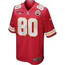 Zennovawear Montrell Washington 80 Kansas City Chiefs AFC Champions Patch Game Men Jersey - Red