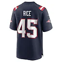 Zennovawear Monty Rice 45 New England Patriots Game Men Jersey - Navy