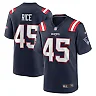 Zennovawear Monty Rice 45 New England Patriots Game Men Jersey - Navy