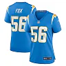 Zennovawear Morgan Fox 56 Los Angeles Chargers Women's Game Jersey - Powder Blue