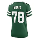 Zennovawear Morgan Moses 78 New York Jets Women's Team Game Jersey - Legacy Green