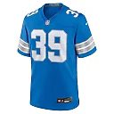 Zennovawear Morice Norris 39 Detroit Lions Game Men Jersey - Blue