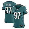 Zennovawear Moro Ojomo 97 Philadelphia Eagles Women's Team Game Jersey - Midnight Green