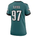 Zennovawear Moro Ojomo 97 Philadelphia Eagles Women's Team Game Jersey - Midnight Green